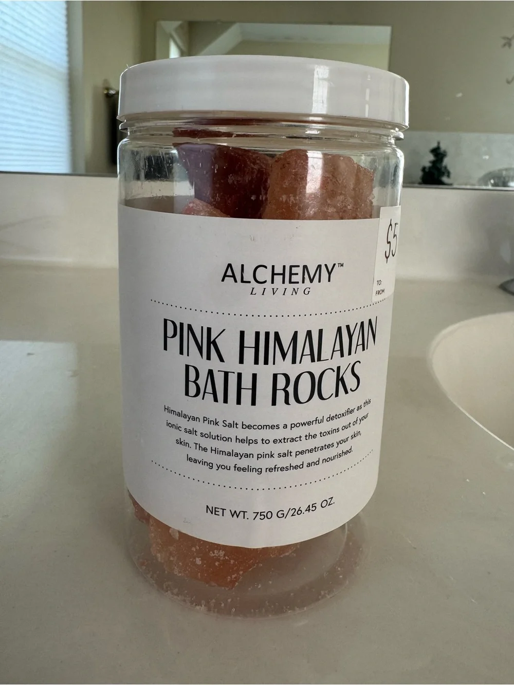 Pink Himalayan Bath Rocks - Pink Salt Bath Soak